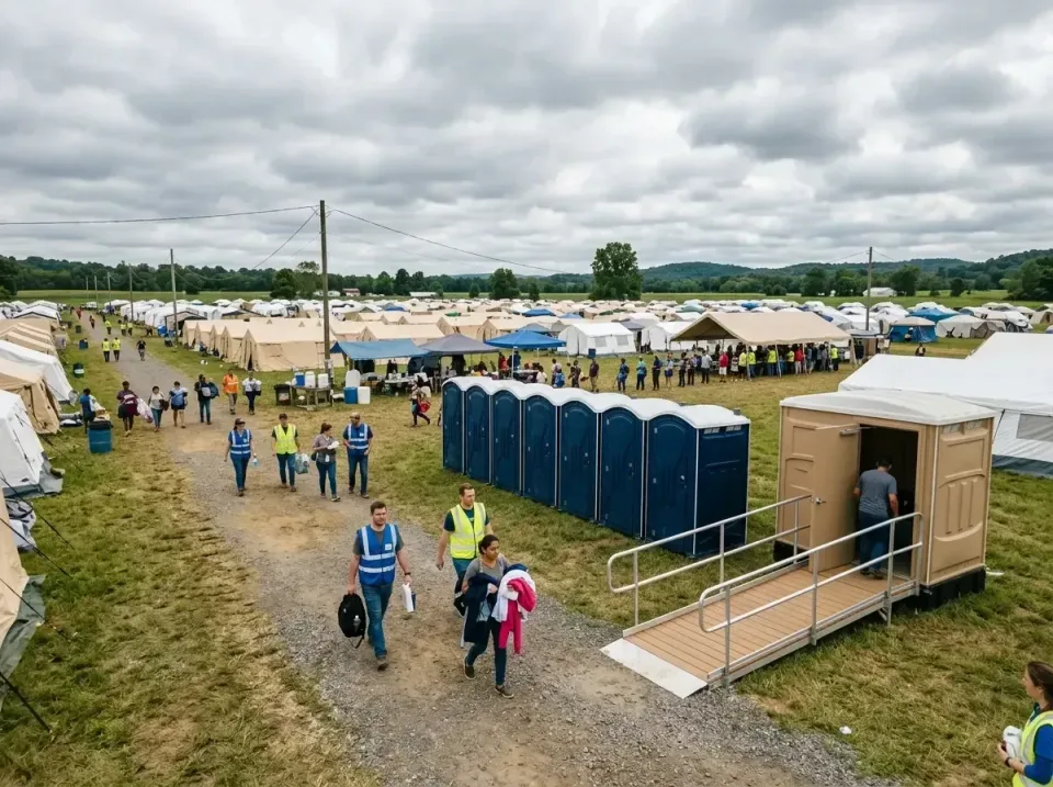disaster-relief-camp-restrooms-010 — frequently asked questions, Dumpster & Portable Bathrooms Rental in Greenwood, IN